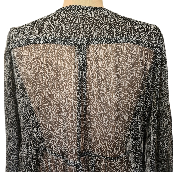 WORLD MARKET Embroidered Sheer Maxi Dress - Size M - Picture 10 of 16